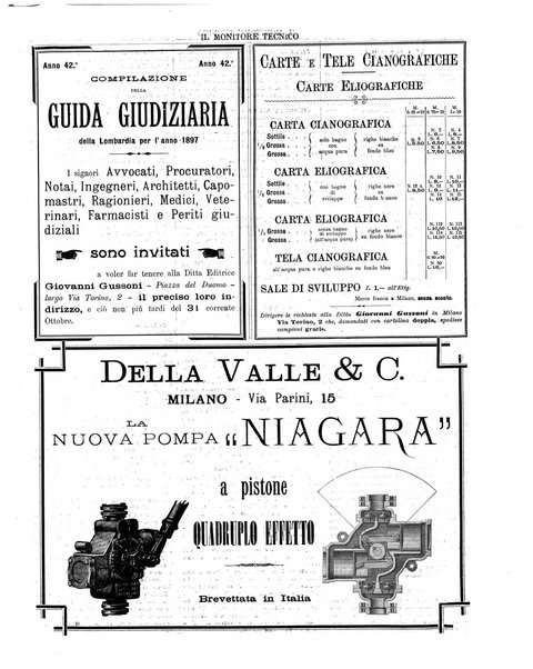 Il monitore tecnico giornale d'architettura, d'Ingegneria civile ed industriale, d'edilizia ed arti affini