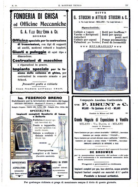 Il monitore tecnico giornale d'architettura, d'Ingegneria civile ed industriale, d'edilizia ed arti affini