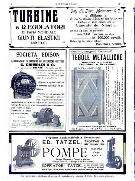 Il monitore tecnico giornale d'architettura, d'Ingegneria civile ed industriale, d'edilizia ed arti affini