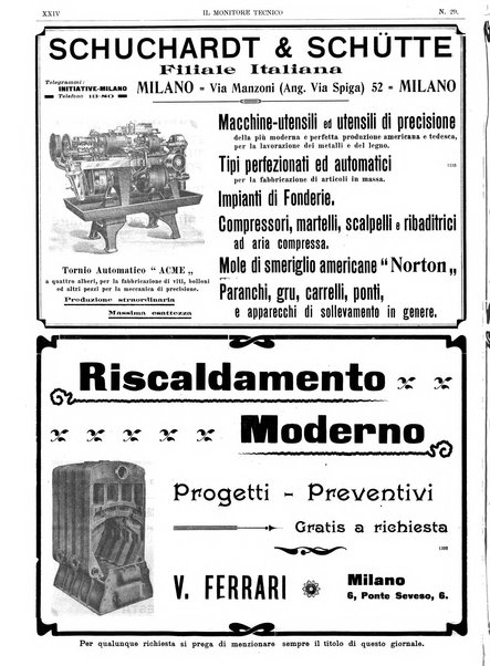 Il monitore tecnico giornale d'architettura, d'Ingegneria civile ed industriale, d'edilizia ed arti affini