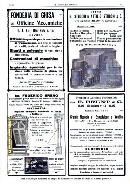 Il monitore tecnico giornale d'architettura, d'Ingegneria civile ed industriale, d'edilizia ed arti affini