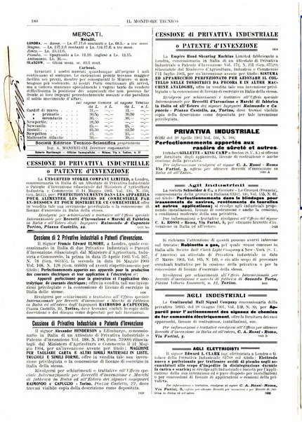 Il monitore tecnico giornale d'architettura, d'Ingegneria civile ed industriale, d'edilizia ed arti affini