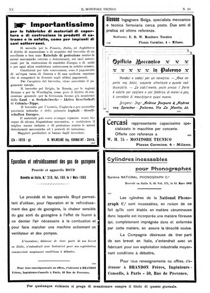 Il monitore tecnico giornale d'architettura, d'Ingegneria civile ed industriale, d'edilizia ed arti affini