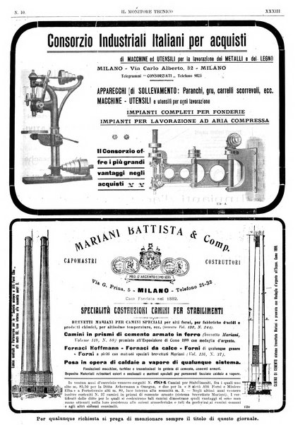 Il monitore tecnico giornale d'architettura, d'Ingegneria civile ed industriale, d'edilizia ed arti affini