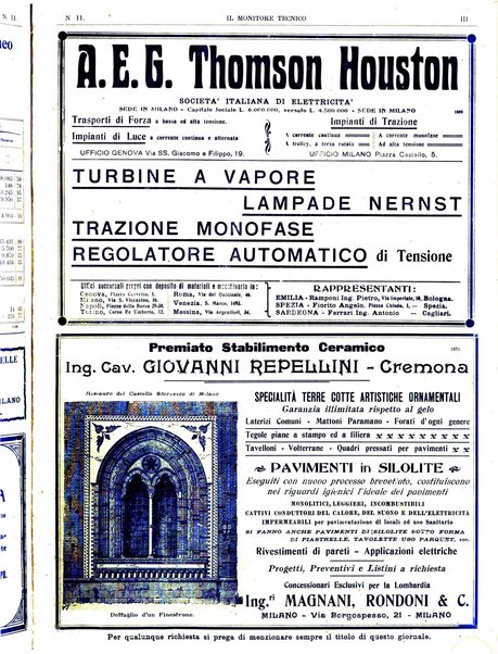 Il monitore tecnico giornale d'architettura, d'Ingegneria civile ed industriale, d'edilizia ed arti affini