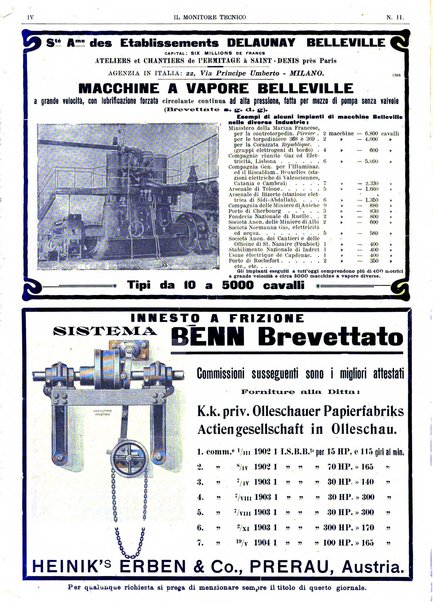 Il monitore tecnico giornale d'architettura, d'Ingegneria civile ed industriale, d'edilizia ed arti affini