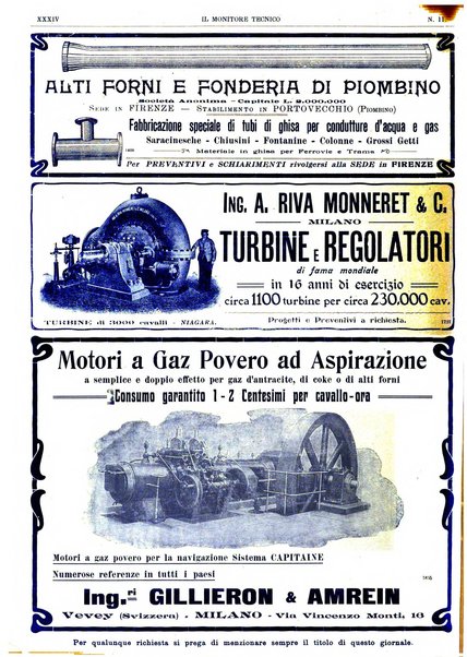 Il monitore tecnico giornale d'architettura, d'Ingegneria civile ed industriale, d'edilizia ed arti affini