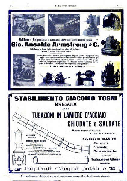 Il monitore tecnico giornale d'architettura, d'Ingegneria civile ed industriale, d'edilizia ed arti affini