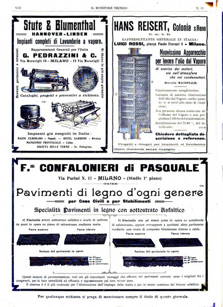 Il monitore tecnico giornale d'architettura, d'Ingegneria civile ed industriale, d'edilizia ed arti affini