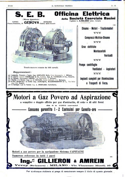 Il monitore tecnico giornale d'architettura, d'Ingegneria civile ed industriale, d'edilizia ed arti affini