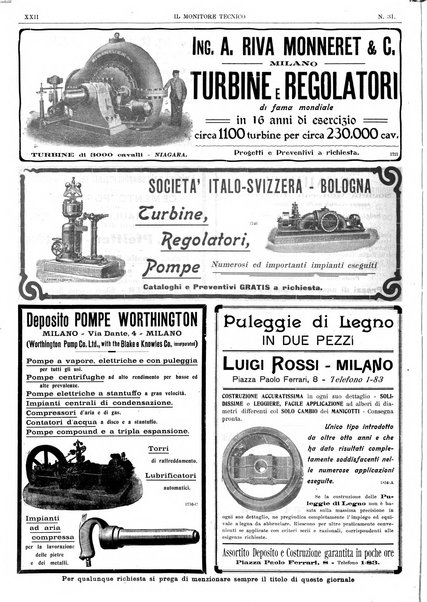 Il monitore tecnico giornale d'architettura, d'Ingegneria civile ed industriale, d'edilizia ed arti affini