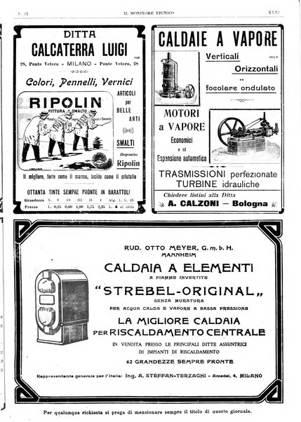 Il monitore tecnico giornale d'architettura, d'Ingegneria civile ed industriale, d'edilizia ed arti affini