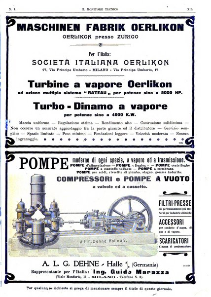 Il monitore tecnico giornale d'architettura, d'Ingegneria civile ed industriale, d'edilizia ed arti affini