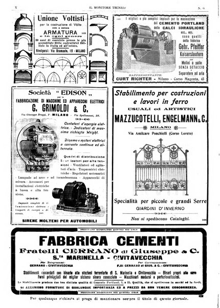 Il monitore tecnico giornale d'architettura, d'Ingegneria civile ed industriale, d'edilizia ed arti affini