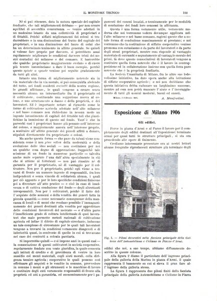 Il monitore tecnico giornale d'architettura, d'Ingegneria civile ed industriale, d'edilizia ed arti affini