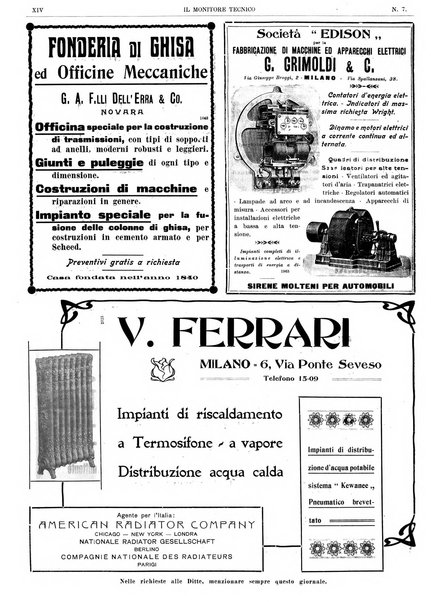 Il monitore tecnico giornale d'architettura, d'Ingegneria civile ed industriale, d'edilizia ed arti affini