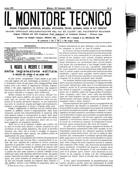 Il monitore tecnico giornale d'architettura, d'Ingegneria civile ed industriale, d'edilizia ed arti affini