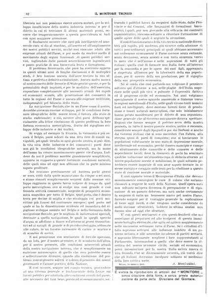 Il monitore tecnico giornale d'architettura, d'Ingegneria civile ed industriale, d'edilizia ed arti affini