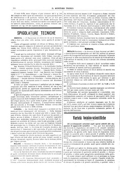 Il monitore tecnico giornale d'architettura, d'Ingegneria civile ed industriale, d'edilizia ed arti affini