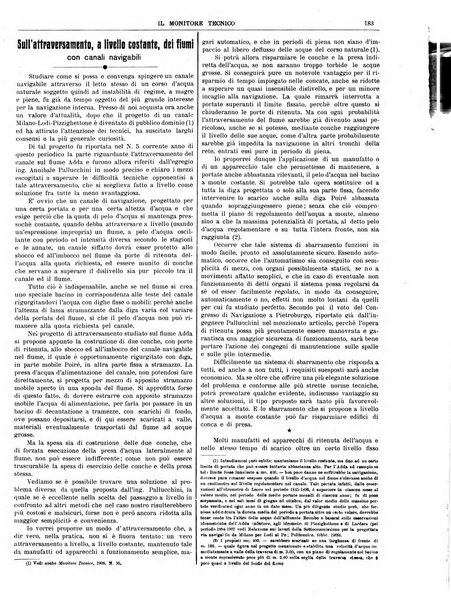 Il monitore tecnico giornale d'architettura, d'Ingegneria civile ed industriale, d'edilizia ed arti affini