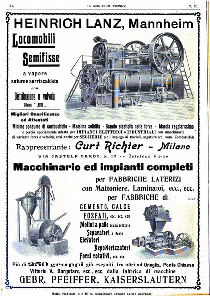 Il monitore tecnico giornale d'architettura, d'Ingegneria civile ed industriale, d'edilizia ed arti affini