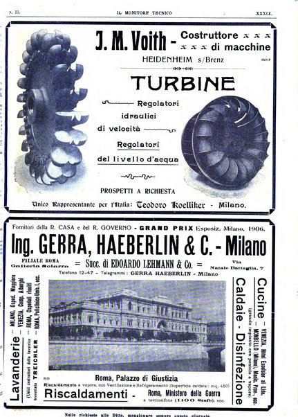 Il monitore tecnico giornale d'architettura, d'Ingegneria civile ed industriale, d'edilizia ed arti affini