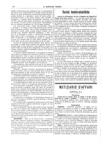 Il monitore tecnico giornale d'architettura, d'Ingegneria civile ed industriale, d'edilizia ed arti affini