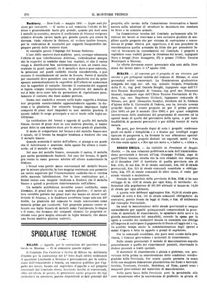 Il monitore tecnico giornale d'architettura, d'Ingegneria civile ed industriale, d'edilizia ed arti affini