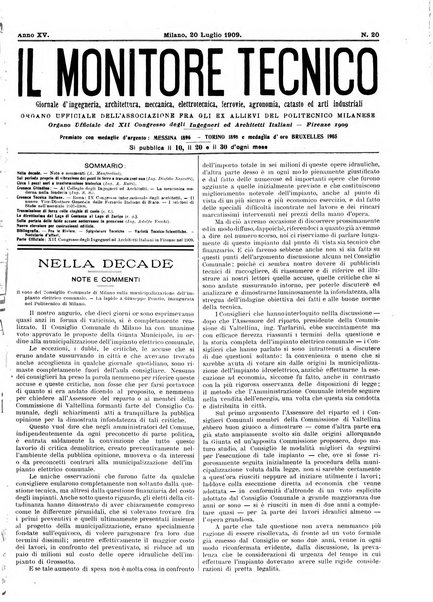 Il monitore tecnico giornale d'architettura, d'Ingegneria civile ed industriale, d'edilizia ed arti affini