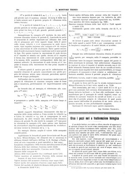 Il monitore tecnico giornale d'architettura, d'Ingegneria civile ed industriale, d'edilizia ed arti affini