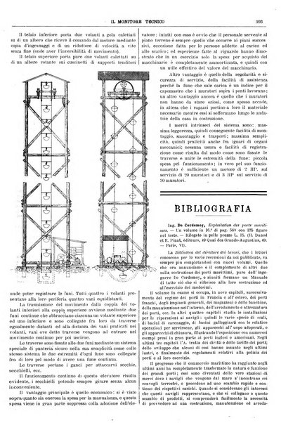 Il monitore tecnico giornale d'architettura, d'Ingegneria civile ed industriale, d'edilizia ed arti affini