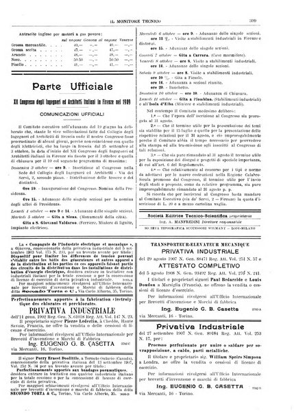 Il monitore tecnico giornale d'architettura, d'Ingegneria civile ed industriale, d'edilizia ed arti affini