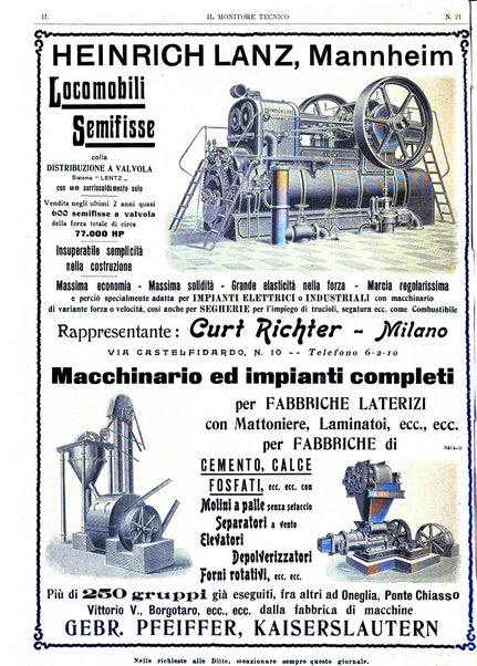 Il monitore tecnico giornale d'architettura, d'Ingegneria civile ed industriale, d'edilizia ed arti affini