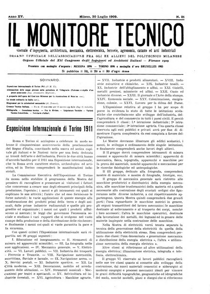 Il monitore tecnico giornale d'architettura, d'Ingegneria civile ed industriale, d'edilizia ed arti affini