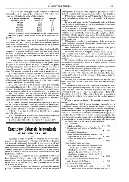 Il monitore tecnico giornale d'architettura, d'Ingegneria civile ed industriale, d'edilizia ed arti affini