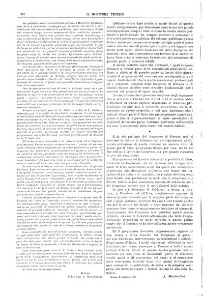 Il monitore tecnico giornale d'architettura, d'Ingegneria civile ed industriale, d'edilizia ed arti affini