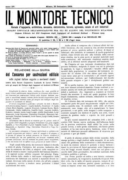 Il monitore tecnico giornale d'architettura, d'Ingegneria civile ed industriale, d'edilizia ed arti affini