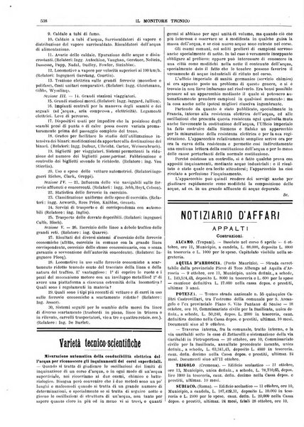 Il monitore tecnico giornale d'architettura, d'Ingegneria civile ed industriale, d'edilizia ed arti affini