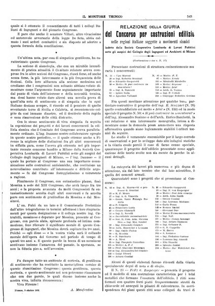 Il monitore tecnico giornale d'architettura, d'Ingegneria civile ed industriale, d'edilizia ed arti affini