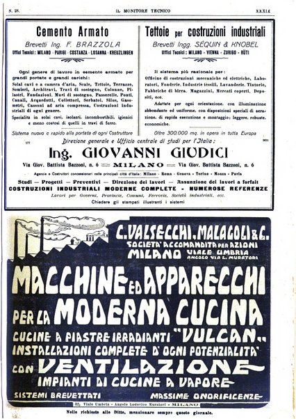 Il monitore tecnico giornale d'architettura, d'Ingegneria civile ed industriale, d'edilizia ed arti affini