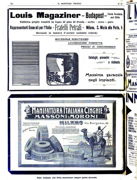 Il monitore tecnico giornale d'architettura, d'Ingegneria civile ed industriale, d'edilizia ed arti affini