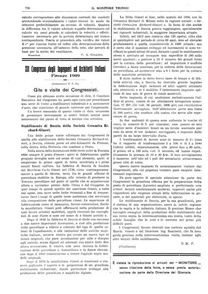 Il monitore tecnico giornale d'architettura, d'Ingegneria civile ed industriale, d'edilizia ed arti affini