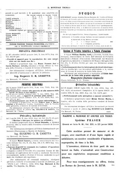 Il monitore tecnico giornale d'architettura, d'Ingegneria civile ed industriale, d'edilizia ed arti affini