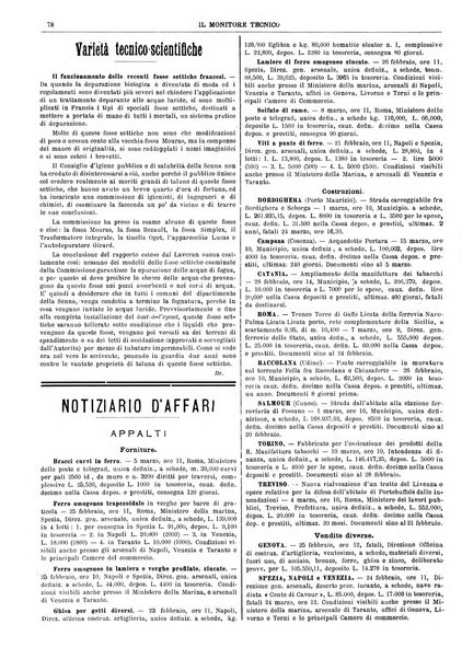 Il monitore tecnico giornale d'architettura, d'Ingegneria civile ed industriale, d'edilizia ed arti affini