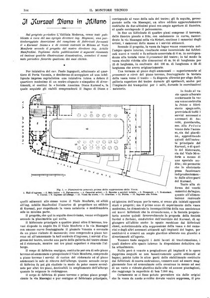 Il monitore tecnico giornale d'architettura, d'Ingegneria civile ed industriale, d'edilizia ed arti affini