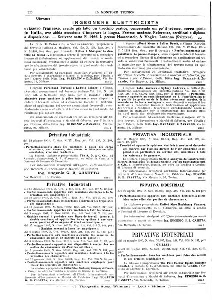 Il monitore tecnico giornale d'architettura, d'Ingegneria civile ed industriale, d'edilizia ed arti affini