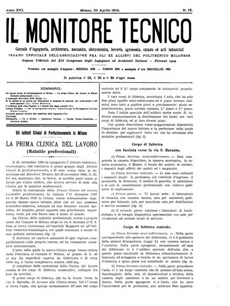 Il monitore tecnico giornale d'architettura, d'Ingegneria civile ed industriale, d'edilizia ed arti affini