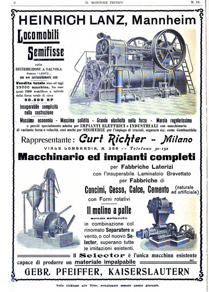 Il monitore tecnico giornale d'architettura, d'Ingegneria civile ed industriale, d'edilizia ed arti affini