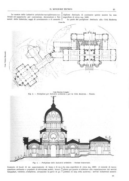 Il monitore tecnico giornale d'architettura, d'Ingegneria civile ed industriale, d'edilizia ed arti affini