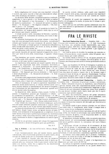 Il monitore tecnico giornale d'architettura, d'Ingegneria civile ed industriale, d'edilizia ed arti affini